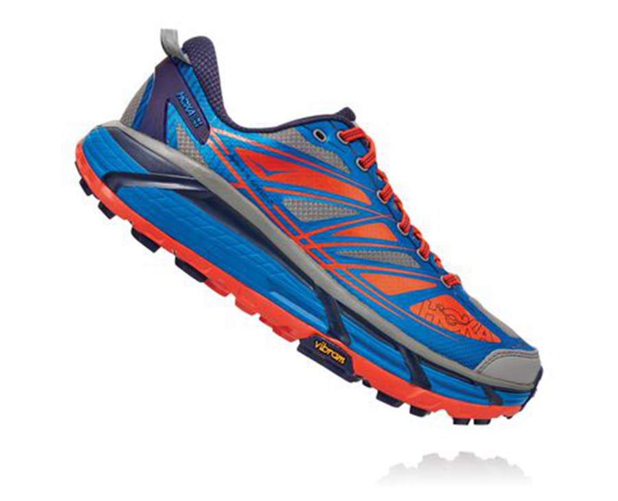 Chaussure Trail Hoka One One Mafate Speed 2 Homme - Bleu - URL-149827